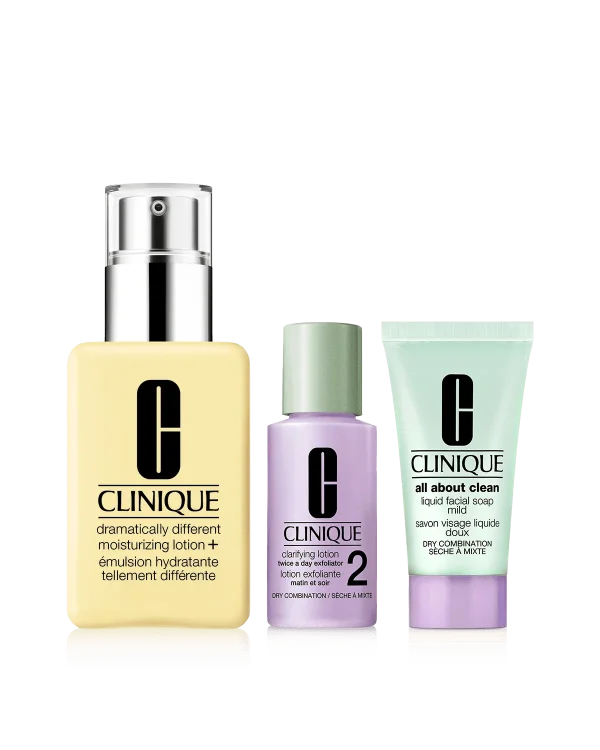 3-Step Routine Bundle For Dry Combination Skin