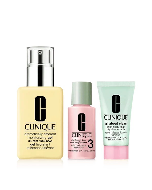 3-Step Routine Bundle For Oily Combination Skin