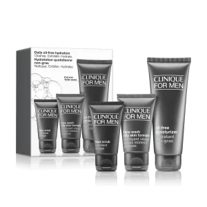 Daily Oil-Free Hydration Set: Cleanse. Exfoliate. Hydrate